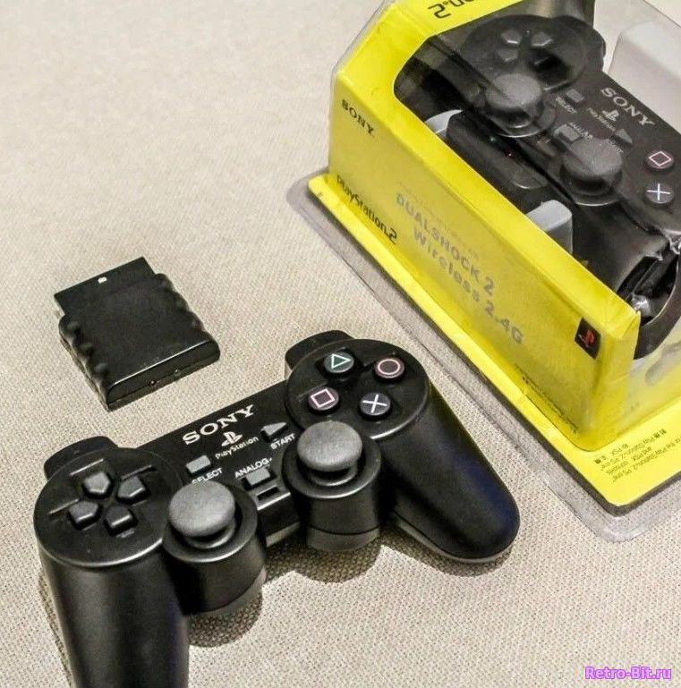 Фото товара PS2 DualShock 2 беспроводной геймпад