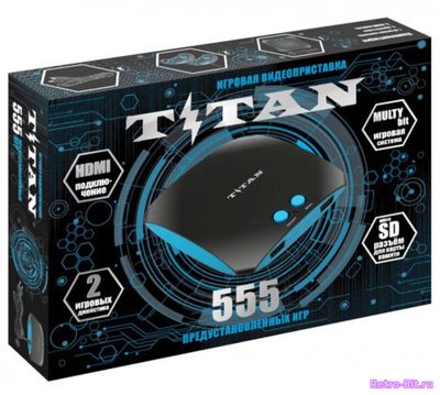 Обложка из Приставка Titan (HDMI. 555 in 1. Слот Micro SD) / Dendy, Sega MD2 / Цена с учетом доставки