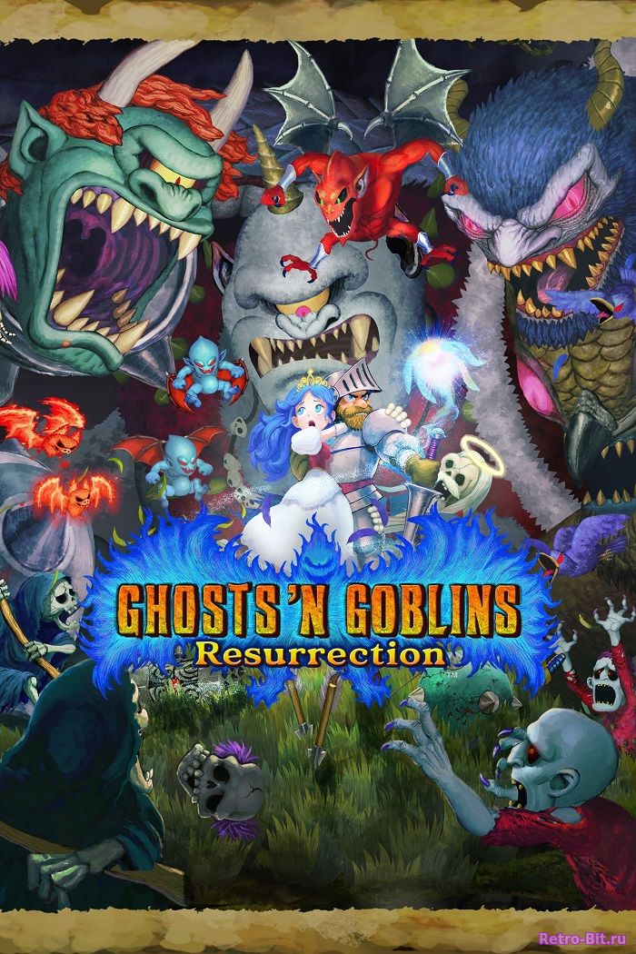 Обложка файла Ghosts ‘n Goblins Resurrection / Гоустс н Гоблинс Рессурекшн на скачивание
